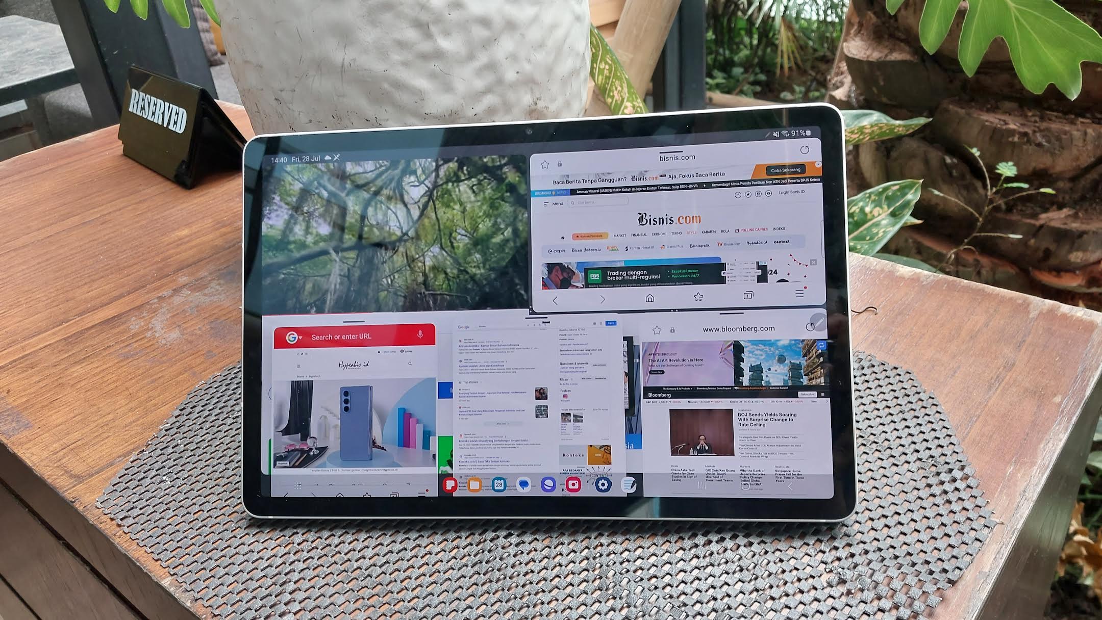 Galaxy Tab S9. (Sumber gambar : Desyinta Nuraini)
