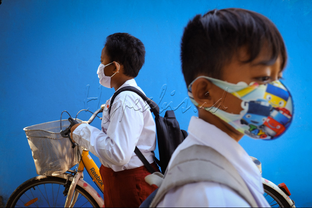 Kembali berangkat ke sekolah tatap muka dengan prokes