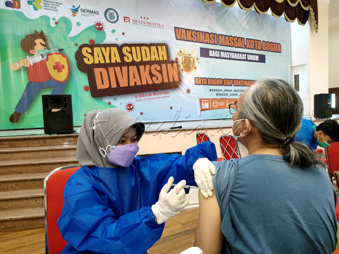 Melaksanakan vaksin adalah salah satu semangat untuk merdeka dari belenggu Covid-19