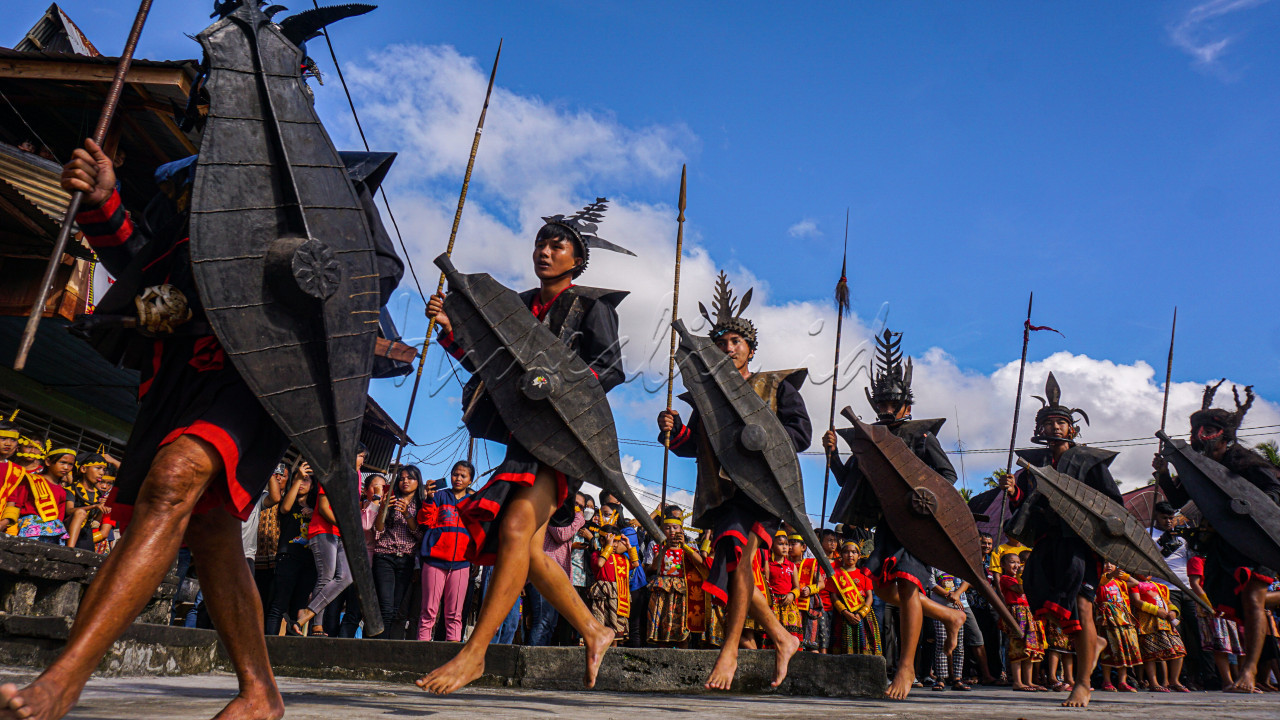 Masyarakat Desa Hilisimaetano mempertunjukkan tarian atraksi Perang dalam menyambut wisatawan yang hadir ke desa mereka. <br />
<br />
Dalam tarian ini, para pria menggunakan baju perang, memegang tombak dan tameng. Desa Hilisimaetano terletak di Kepulauan Nias bagian Selatan<br />
<br />
Desa Hilisimaetano juga merupakan Desa yang memiliki potensi pariwisata kelas internasional, sebab ada banyak pertunjukan dan pagelaran yang ditampilkan.<br />
<br />
Mulai dari tarian, perkenalan histori budaya ditambah masyarakatnya yang ramah dan mudah senyum kepada wisatawan yang berkunjung ke Desa Hilisimaetano