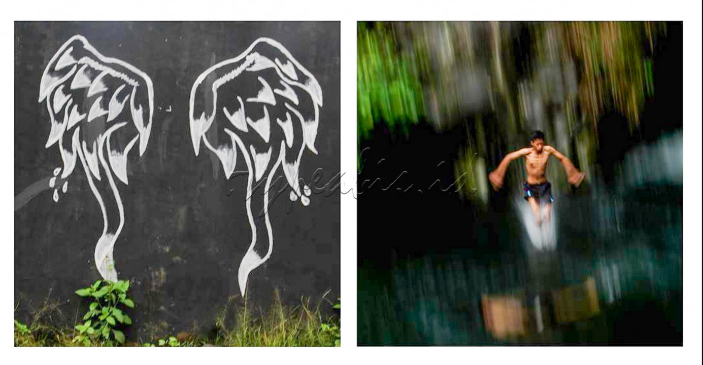 Diptychs atau diptik merupakan salah satu cara bertutur dalam foto story. Biasanya foto diptik terdiri dari dua foto yang disandingkan. Kedua foto tersebut disandingkan untuk memperkuat cerita yang ingin dibangun. 