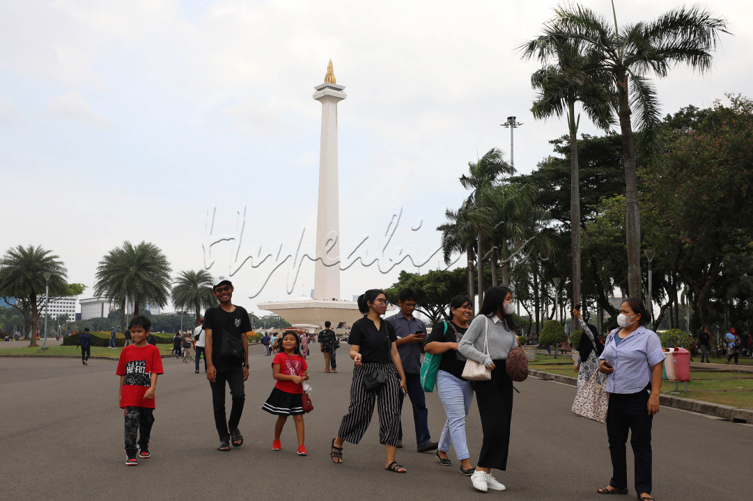 Monas merupakan salah satu objek wisata yang terkenal di Ibu Kota. 