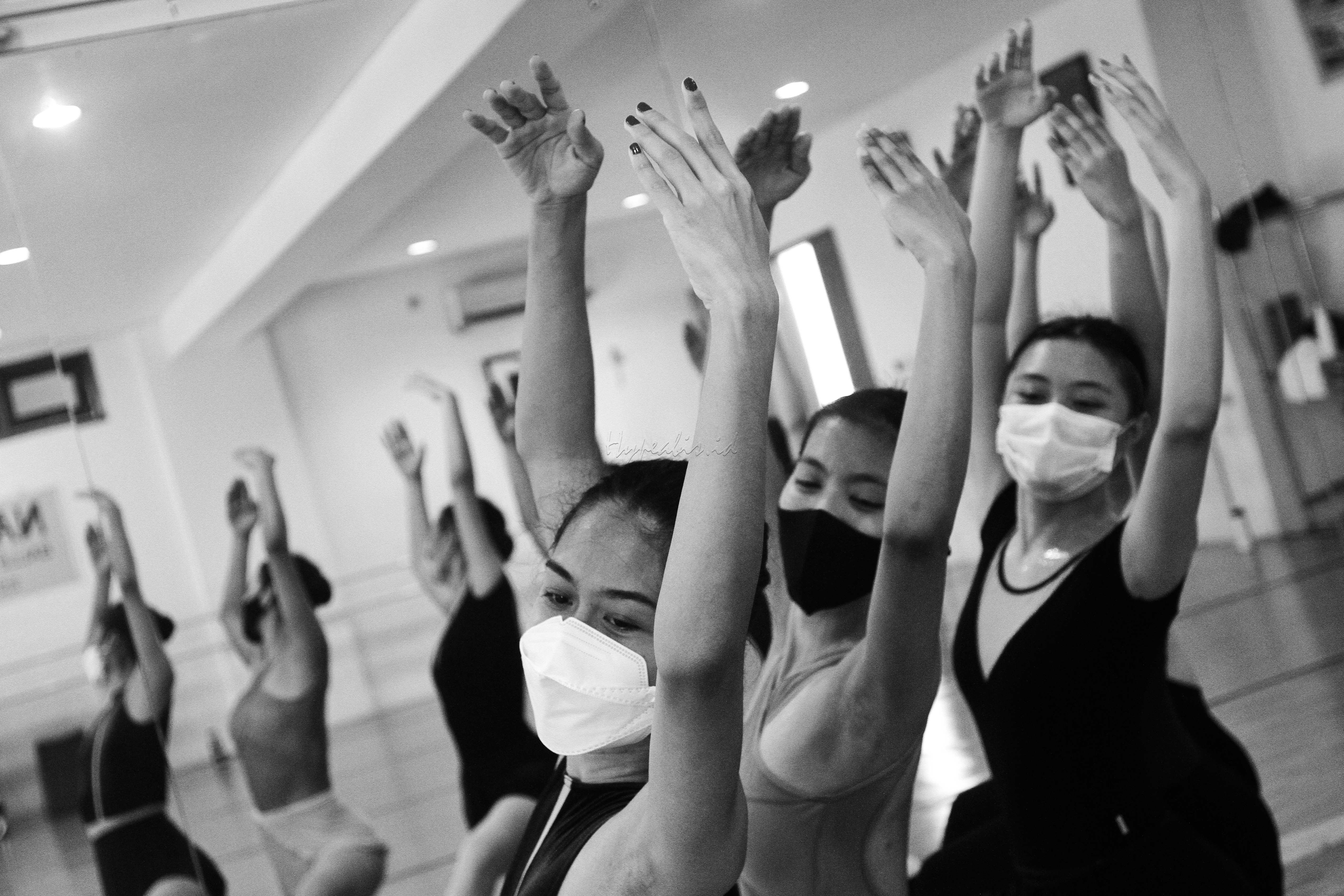 Namarina Youth Dance (NYD) menggelar latihan balet secara terbatas saat pandemi Covid-19.